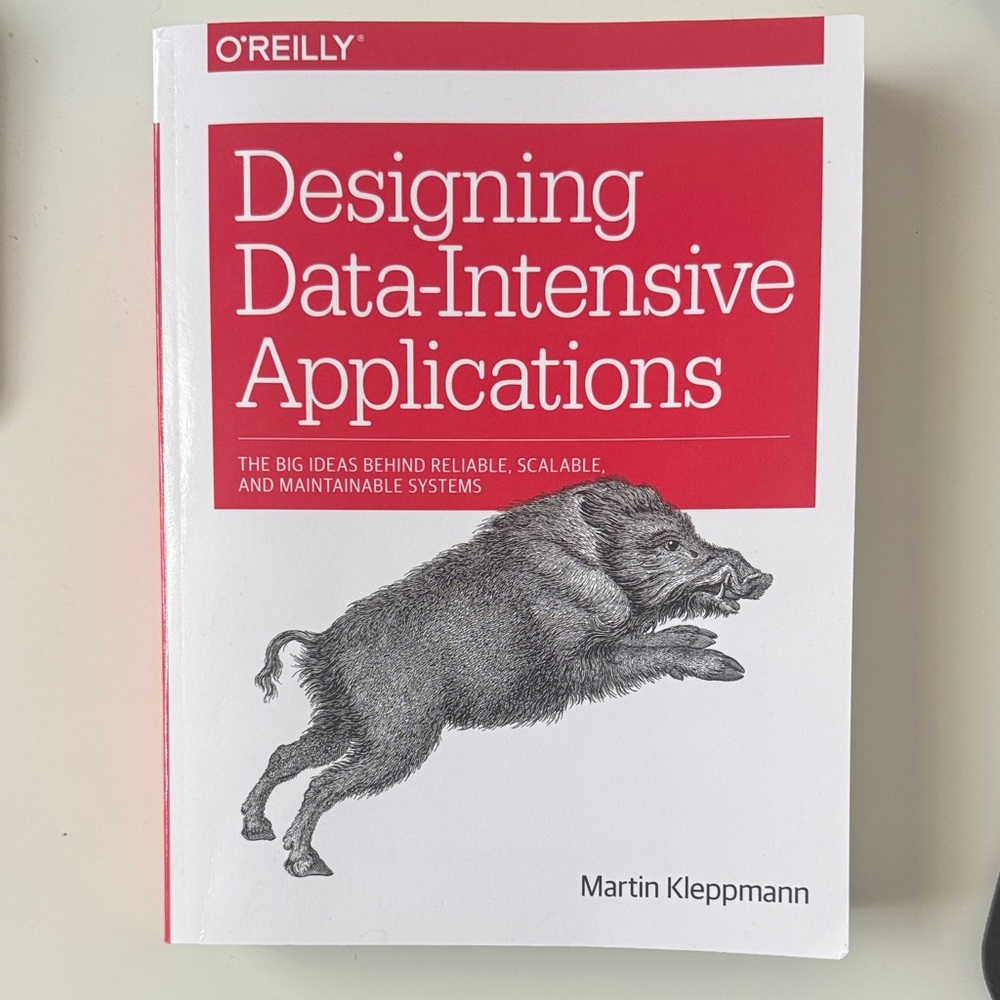 O'Reilly Martin Kleppmann Designing Data-Intensive Applications Book